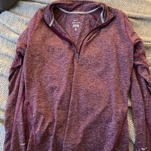 Nike Dry Fit Half Zip Long Sleeve